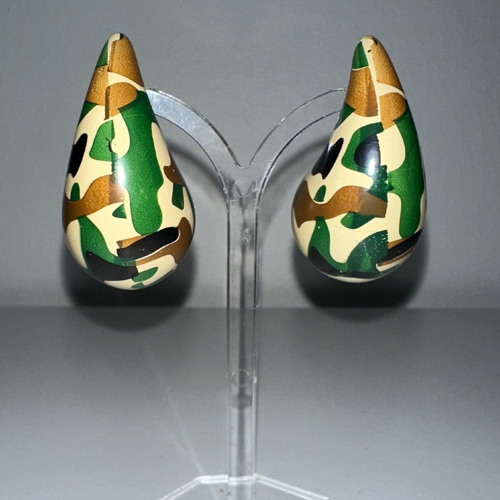 CAMO EARRINGS